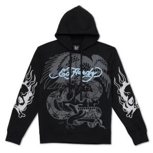 Black Ed Hardy Hoodie