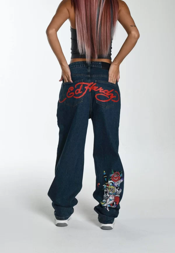 Ed Hardy Jeans Baggy