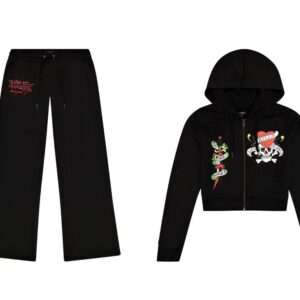 Ed Hardy Sweatsuit Black