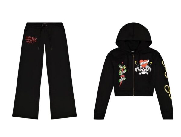 Ed Hardy Sweatsuit Black