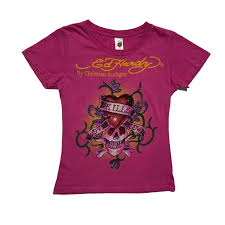 Pink Ed Hardy Shirt