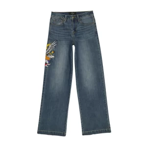 BRAVE EAGLE WIDE LEG JEAN