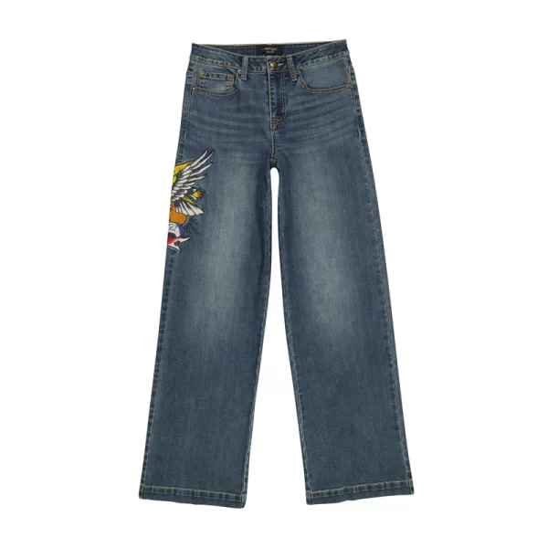 BRAVE EAGLE WIDE LEG JEAN