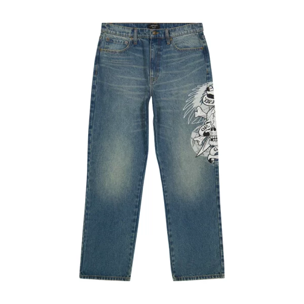 DG SKULL LOOSE FIT JEAN