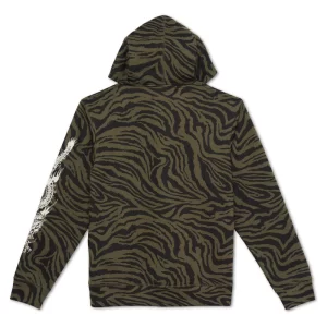 DRAGON ZEBRA CAMO HOODIE