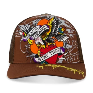 EMBROIDERED BRAVE EAGLE HAT