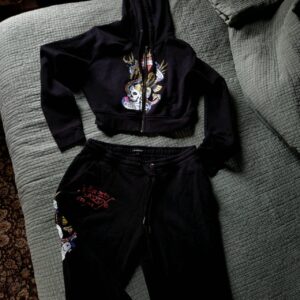 Ed Hardy Women Joggers Tracksuit