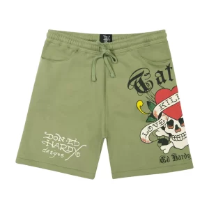 LKS SKULL FLEECE SHORT