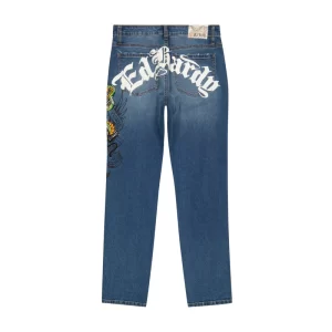 PANTHER SNAKE SLIM TAPER JEAN