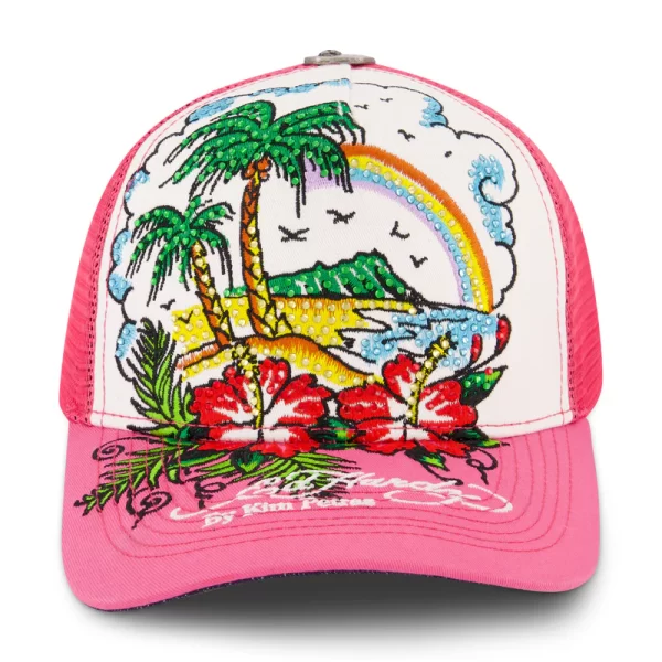 TROPICAL SCENE HAT